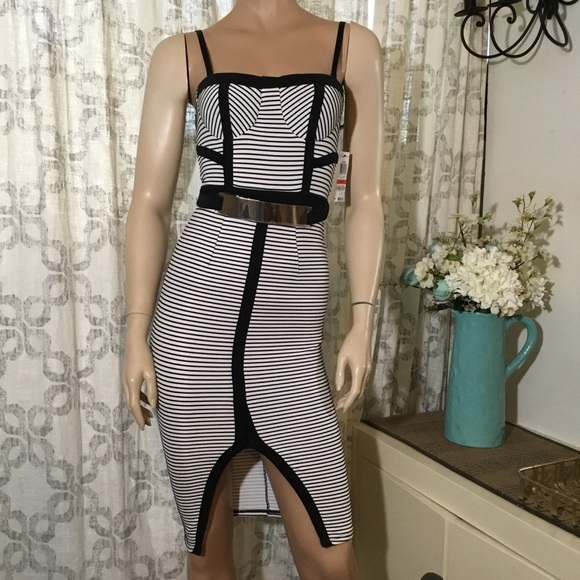 NWT- Material girl juniors bodycon dress (C03 🌺 - Picture 2 of 8